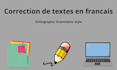 proofread correct french texts