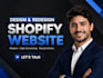 design a modern shopify ecommerce store