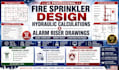 do hydraulic calculations alarm riser fire sprinkler design