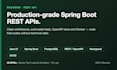 develop a robust spring boot rest API with clean architecture