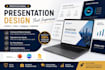 design attractive powerpoint or canva presentation