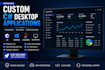 develop custom c sharp desktop application