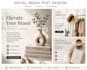 design professional canva social media posts