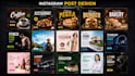 create posters for instagram and facebook