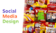create modern social media post designs