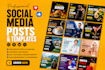 design social media posts carousel design, facebook post, instagram post design