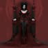 horror vampire lord queen character desing