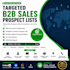 build targeted prospect lists for your sales business