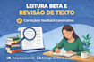 leitura beta do seu manuscrito com feedback