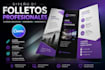 design professional flyers, brochures and leaflets in canva