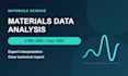 analyze ftir xrd tga dsc and materials characterization data