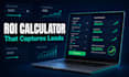 build a custom ROI calculator that captures leads