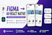 convert your figma design into a react native app