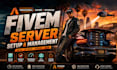 build your complete fivem qbox rp server with vps setup and custom nui
