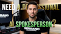 create realistic ai human avatar spokesperson ucg video