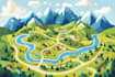make vector map designs