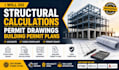 do structural calculations permit drawings and building permit plans