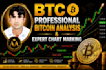provide professional bitcoin analysis with chart marking