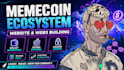 build a solana memecoin ecosystem and interactive website