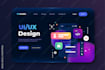 website with a premium user experience