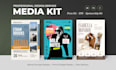 design a professional media kit, press kit, and epk
