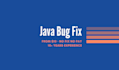 fix java spring boot bug, no fix no pay