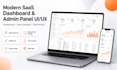 design saas dashboard and admin panel UI UX in figma