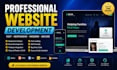 build a responsive website with react HTML CSS javascript