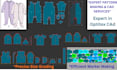do apparel pattern making, size grading, marker layout