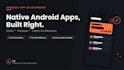 develop native android app with kotlin firebase supabase api