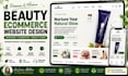 design a skincare beauty ecommerce website