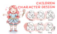 create character design for children book