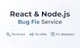 react or node js bugs, errors, and issues in your website