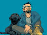 create a high quality custom pet vector portrait