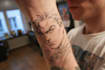 make comic cartoon anime tattoo design