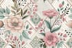 design unique seamless pattern, textile print, and packaging