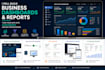 build custom business dashboards and reports