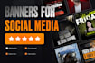 design banners for social media
