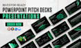 redesign powerpoint presentation and design creative pitch deck slide