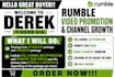 do organic rumble promotion rumble video promotion