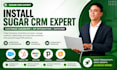 install sugar crm expert customize sugarcrm api integration suitecrm