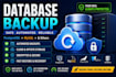 set up automated database backups with a tested restore