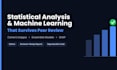 build ensemble machine learning models and fix peer review critiques
