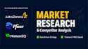 do market research competitor analysis and data analysis