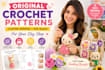 design easy to follow crochet patterns for beginners