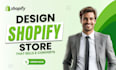 create shopify website and shopify store design with shopify dropshipping store