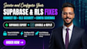connect supabase, fix rls, and configure database for lovable or replit