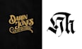 make premium calligraphy old font logo design