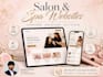 design a custom salon or spa website with booking