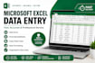do microsoft excel data entry and spreadsheets